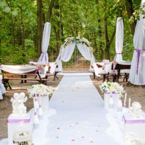 Wedding exit ceremony