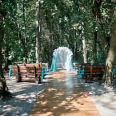 Виїзна церемонія в лісі